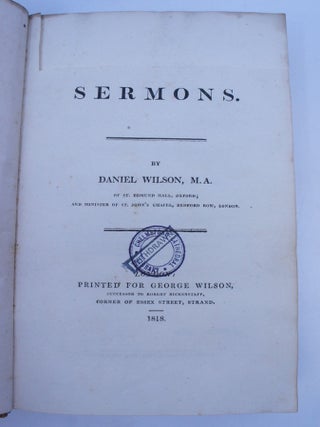 Sermons (First Edition)