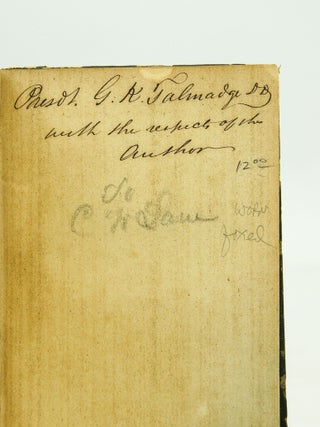Butler's Analogy of Natural and Revealed Religion to the Constitution and Course of Nature, As Abridged and Arranged in Hobart's Analysis of the Work. Being Questions with Brief Answers for Examination. And a Summary of the Whole Subject. (REVISED AND INSCRIBED BY CHARLES E. WEST)