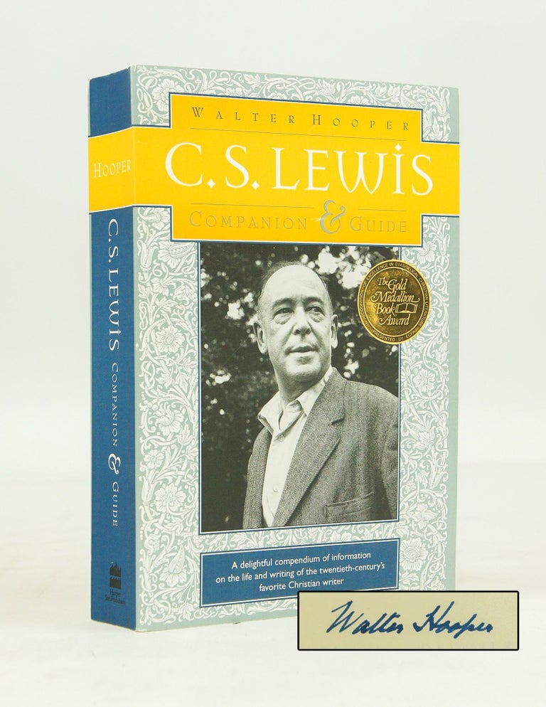 Item #072388 C. S. Lewis Companion & Guide (signed). Walter Hooper.