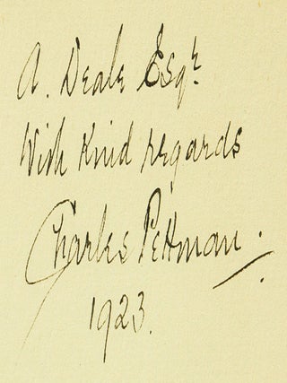 South African Methodist Place Names (Presentation Copy Signed)