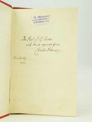 Notes on South African Place Names (Signed by Author, First Edition)