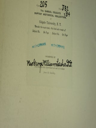 The Journal and Messenger (2 Volume Set, Signed by Editor)