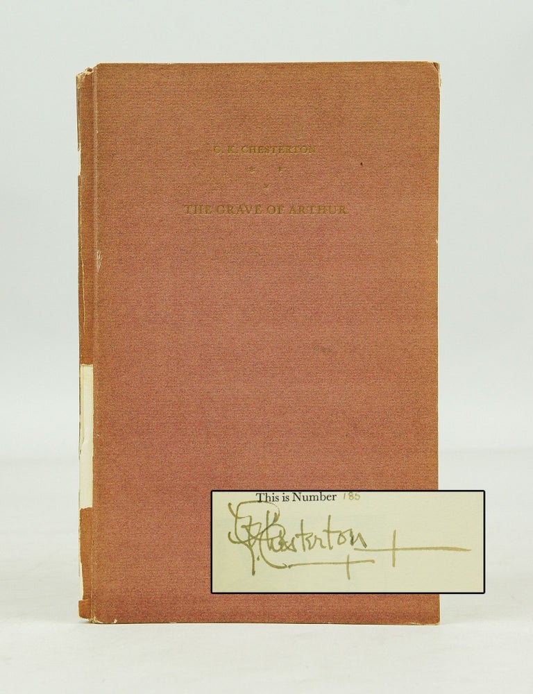 The Grave of Arthur Signed. Limited Edition. | G. K. Chesterton ...