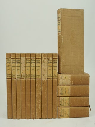Item #072806 Little Journeys To The Homes Of The Great (Memorial Edition in 14 volumes + 1)....