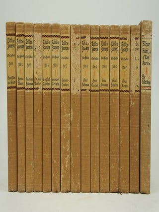 Little Journeys To The Homes Of The Great (Memorial Edition in 14 volumes + 1)