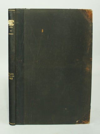 Item #072916 The Journal and Messenger (Volume LXXII No. 1-No. 33) FIRST EDITION. Authors