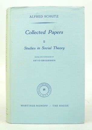 Item #073019 Collected Papers II: Studies in Social Theory. Arvid Brodersen
