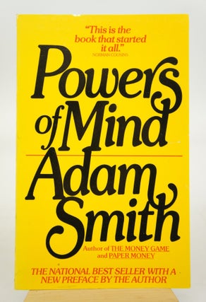 Item #073226 Powers of Mind. Adam Smith