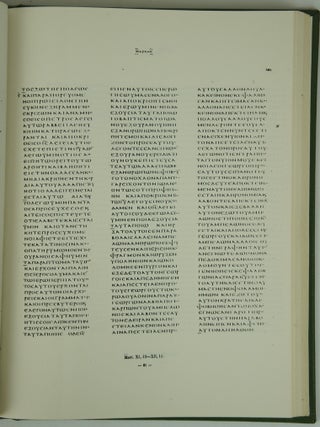 Bibliorum Sacrorum Graecus Codex Vaticanus Auspice Pio IX. Pontifice Maximo