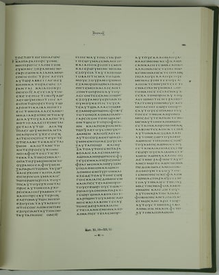 Bibliorum Sacrorum Graecus Codex Vaticanus Auspice Pio IX. Pontifice Maximo