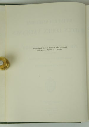 Bibliorum Sacrorum Graecus Codex Vaticanus Auspice Pio IX. Pontifice Maximo