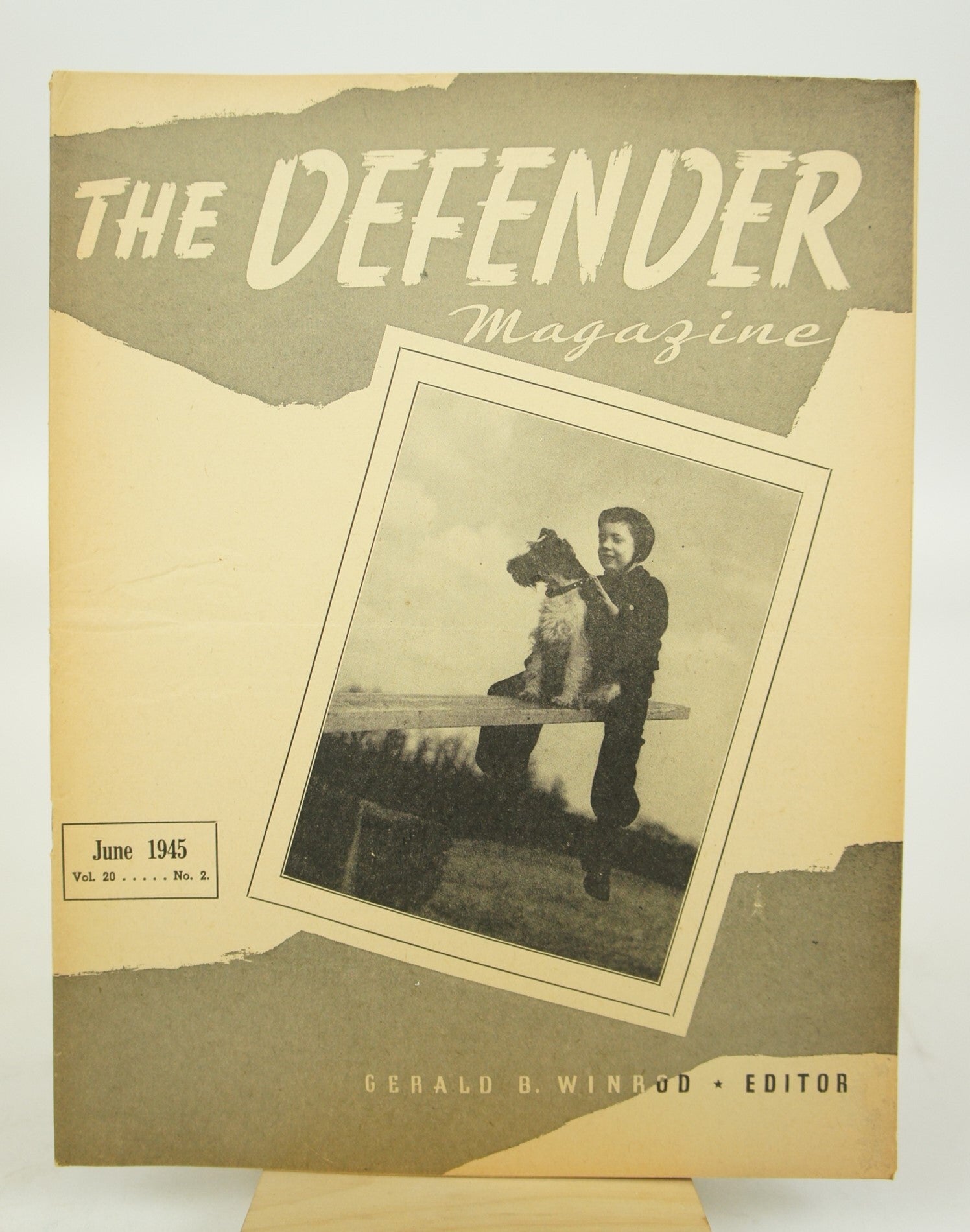 The Defender Magazine Volume 20, No. 2; June, 1945. Rare | Gerald B ...