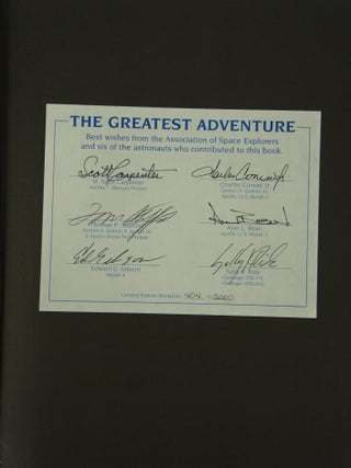 The Greatest Adventure/Association of Space Explorers (Signed/Numbered First Edition)