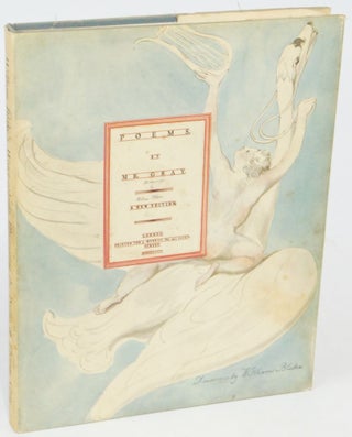 Item #077081 William Blake's Water-Colours Illustrating the Poems of Thomas Gray. Introduction...