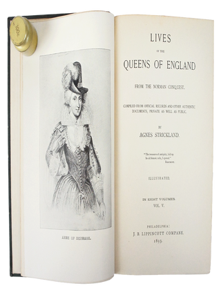 Lives of the Queens of England from the Norman Conquest. Compiled from Official Records and Other Authentic Documents, Private as Well as Public. (8 Volume Complete Set)