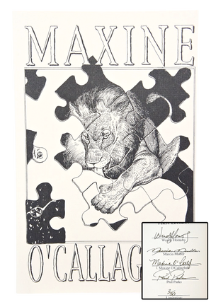 Item #078460 Maxine O'Callaghan (Signed by Author & Others. Limited Collector's First Edition in...