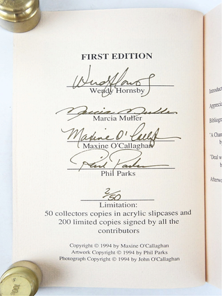 Maxine O'Callaghan (Signed by Author & Others. Limited Collector's First Edition in Acrylic Slipcase. Handwritten "Note" from Delilah West by the Author at the Back)