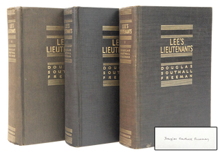 Item #078470 Lee's Lieutenants: A Study in Command (Signed. First Edition. Three Volume...
