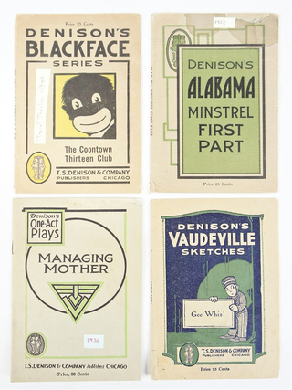 Item #078807 Denison' Vaudeville Sketches, Alabama Minstrel (First Part), The Coontown Thirteen...