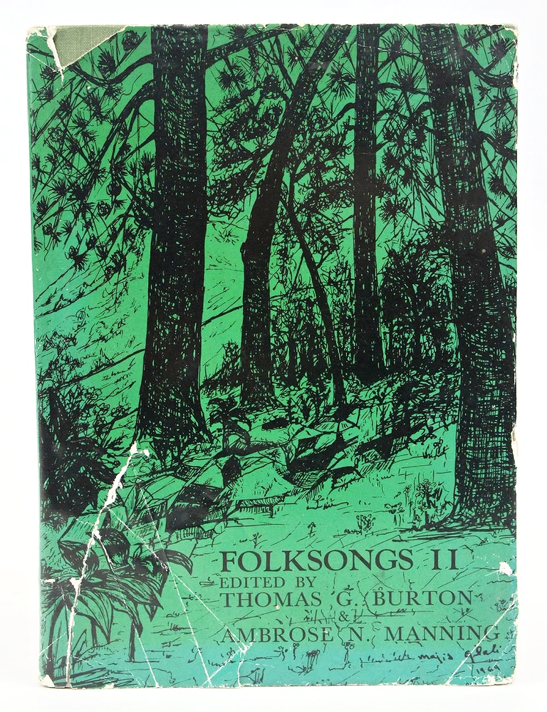 Item #078829 Folksongs II. Ambrose N. Manning Thomas G. Burton.