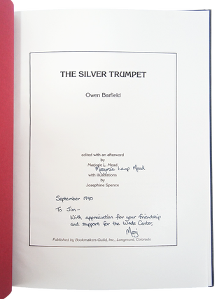 The Silver Trumpet (Signed by the Editor)