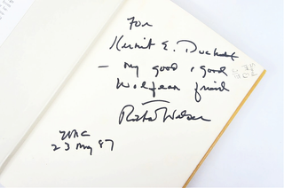 Thomas Wolfe Undergraduate (Signed First Edition)