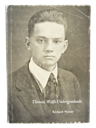Thomas Wolfe Undergraduate (Signed First Edition)