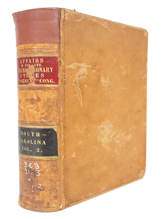 Item #079087 Testimony Taken by the Joint Select Committee to Inquire into the Condition of...