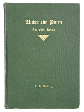 Under the Pines and Other Poems (First Edition)