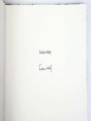 Eudora Welty in Black and White (Signed. Limited, First Edition.)