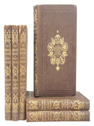 Item #079297 A Biographical Dictionary of Eminent Scotsmen (6 of 8 volumes). Robert Chambers