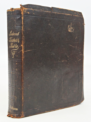 Item #079345 The New Indexed Bible: Alphabetically Indexes and Combines the Studies of Biblical...