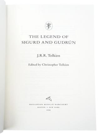 The Legend of Sigurd and Gudrun. Deluxe edition.