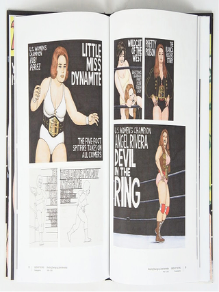 Queen Of The Ring: Wrestling Drawings, 1980-2020 (FIRST PRINTING)