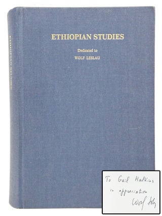 Item #079672 Ethiopian Studies Dedicated to Wolf Leslau on the Occasion of His Seventy-fifth...