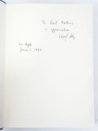 Ethiopian Studies Dedicated to Wolf Leslau on the Occasion of His Seventy-fifth Birthday November 14, 1981 by friends and Colleagues (INSCRIBED FIRST EDITION)