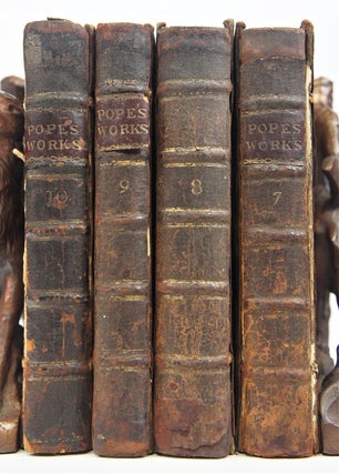 Item #079733 The Works of Alexander Pope, Esq., Volumes 7,8,9,10 (Early Reprint). Alexander Pope