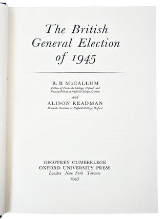 The British General Election of 1945