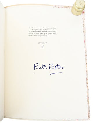 A Heaven to Find (Signed, Numbered, First Edition.)