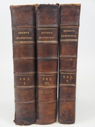 An Exposition on the Old and New Testament, In Five Volumes (Volumes 1, 3, & 5 ONLY of 5)