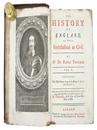 Item #080585 The History of England, as Well Ecclesiastical as Civil (Volume 10). De Rapin Thoyras