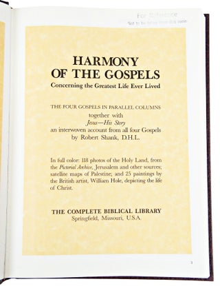The Complete Biblical Library (7 Volumes ONLY Out of a 16 Volume Set)