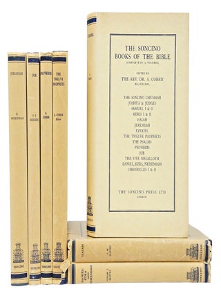 Item #080923 The Soncino Books Of The Bible, Hebrew Text & English Translation With An...