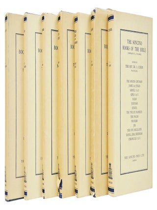 The Soncino Books Of The Bible, Hebrew Text & English Translation With An Introduction And Commentary (Seven Volumes, Reprint)