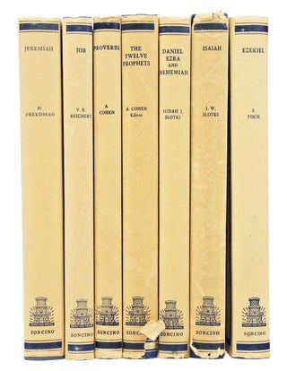 The Soncino Books Of The Bible, Hebrew Text & English Translation With An Introduction And Commentary (Seven Volumes, Reprint)