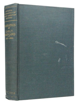 Item #081665 Original Narratives of Early American History: Narratives of Early Maryland,...