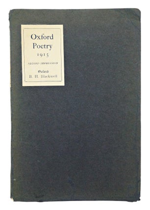 Item #081781 Oxford Poetry 1915. J. R. R. Tolkien, Dorothy L. Sayers